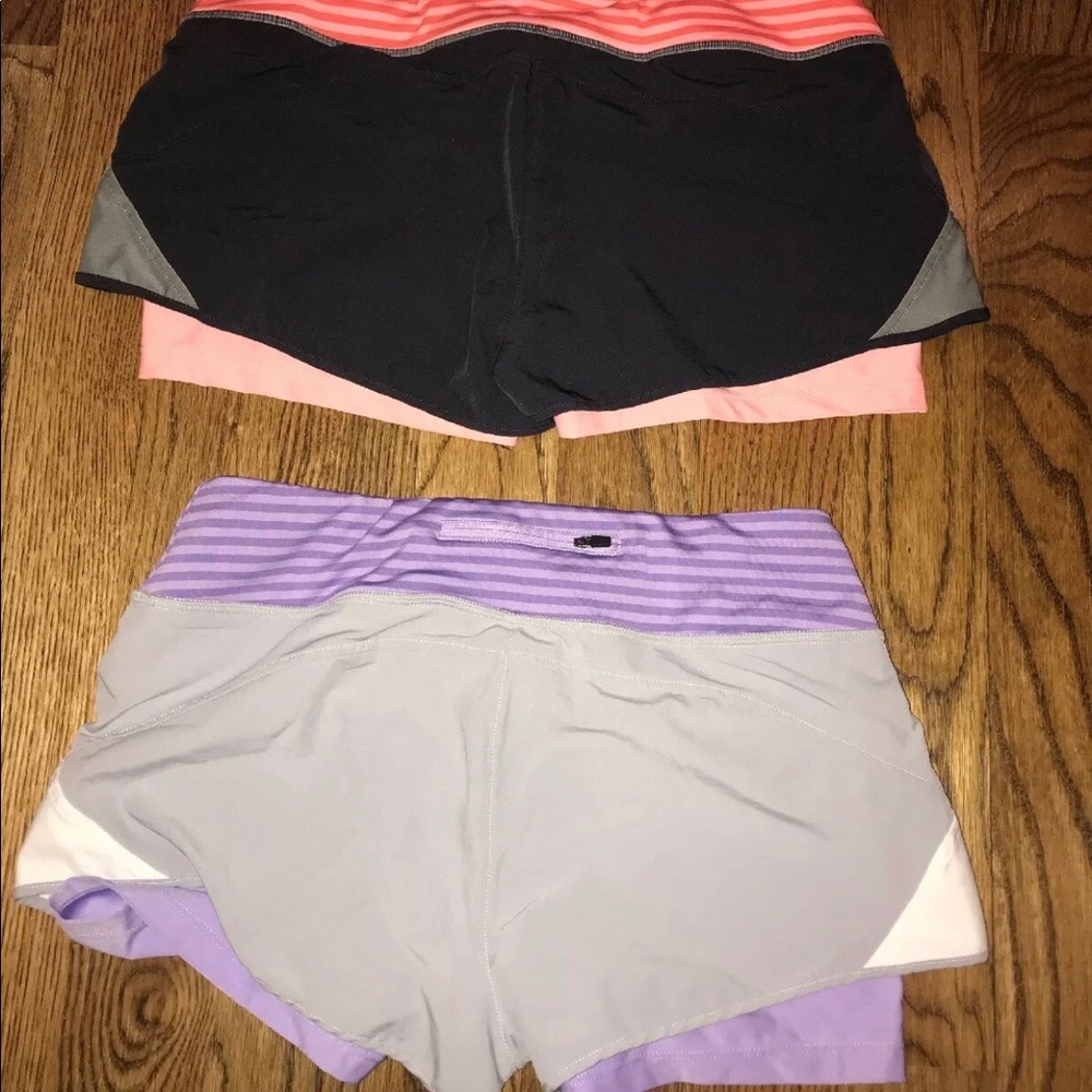 Set Of Two MPG women’s running shorts size Large - Picture 2 of 4